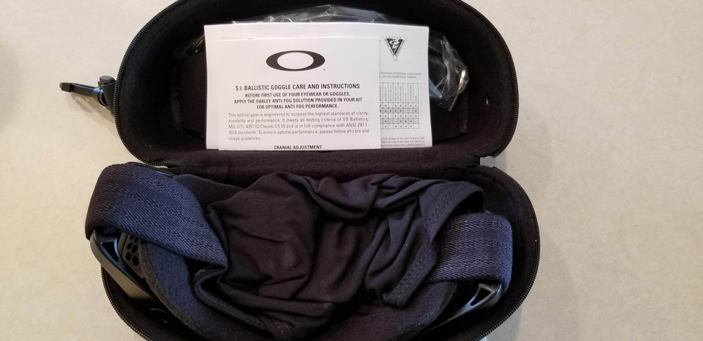 Oakley Standard Issue Ballistic Goggle Array