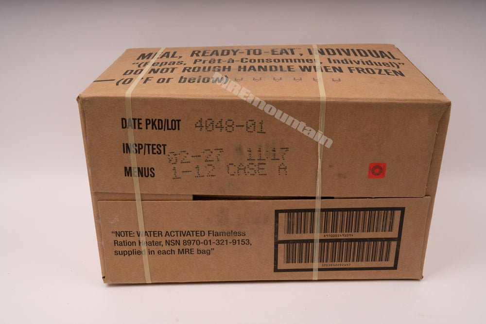 USA Military MRE Meal ready to eat Set 2027 BBD