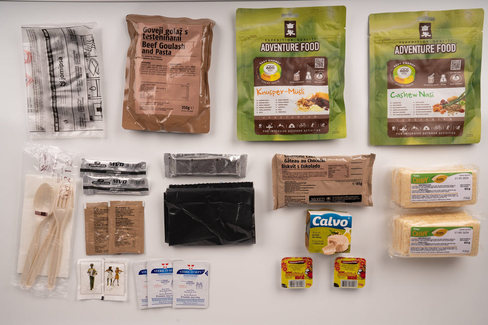 Slovenian Armed Forces 24 hour combat ration pack