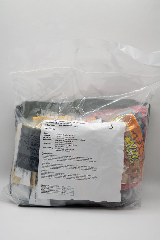 Dutch Armed Forces Operational Ration 2020-typ
