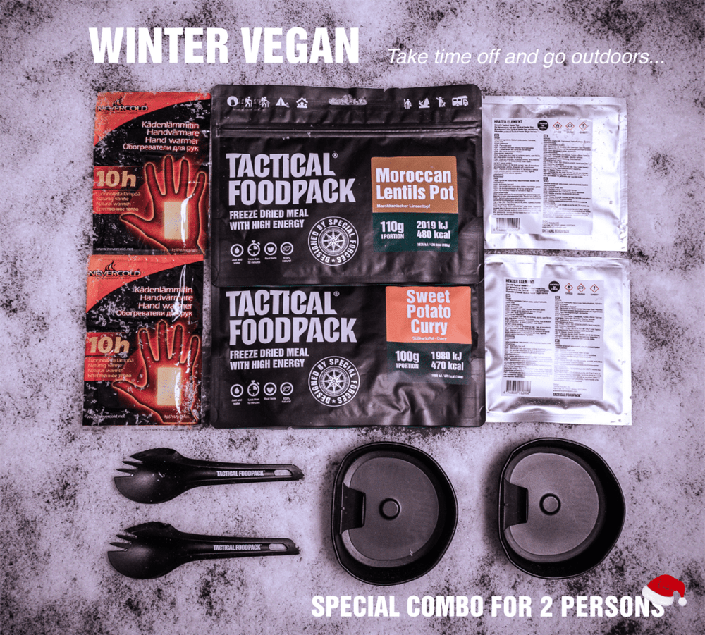 Tactische Foodpack Special Edition Winter Vegan Rantsoen