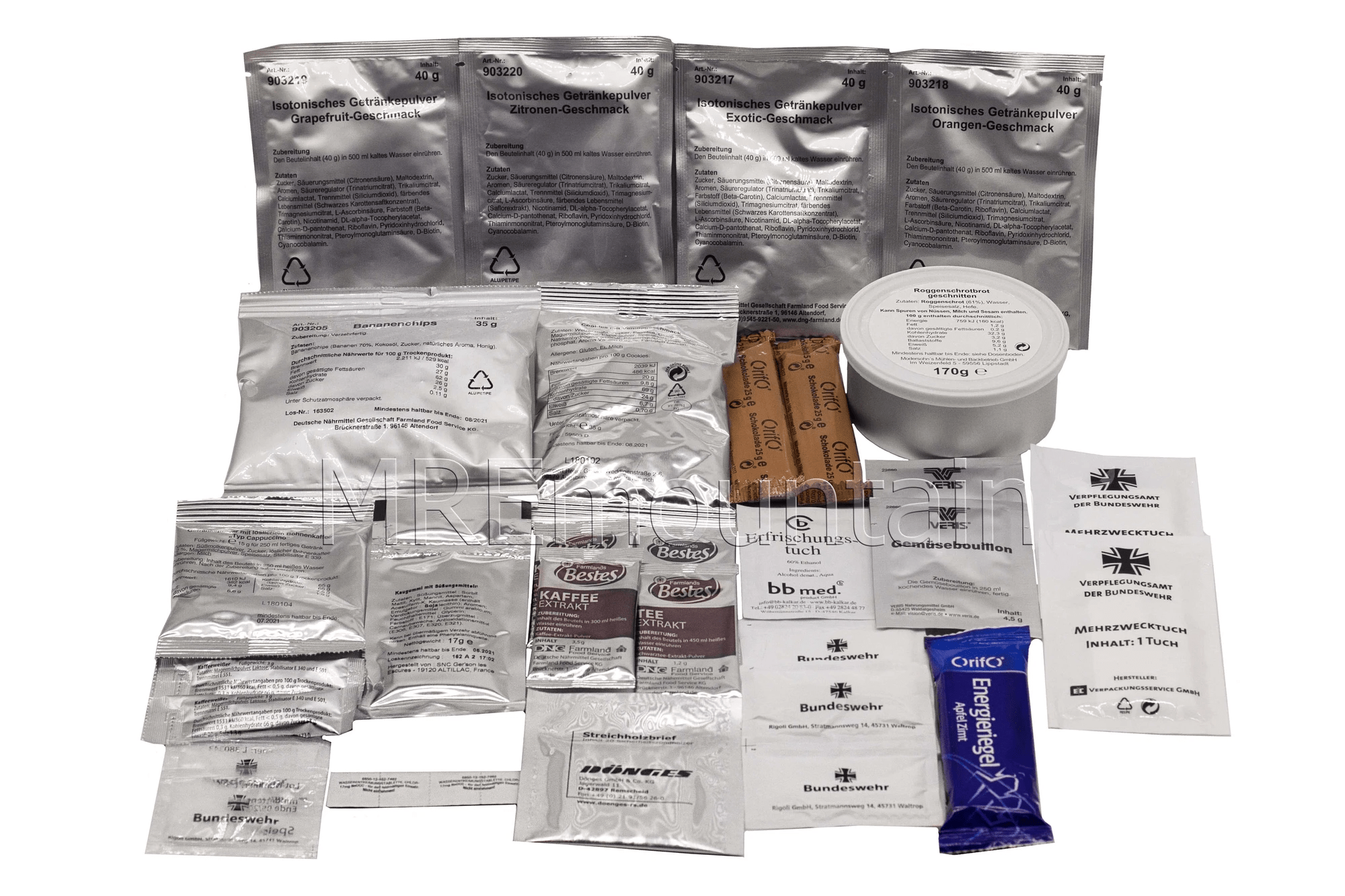  MRE German Army EPA 24hr Combat Ration Typ 3 : Sports & Outdoors